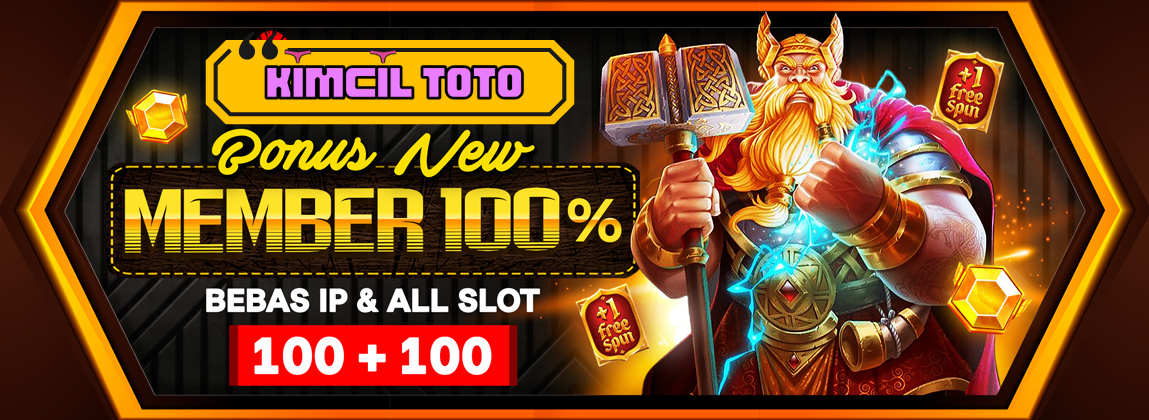 Promo BONUS NEW MEMBER 100%